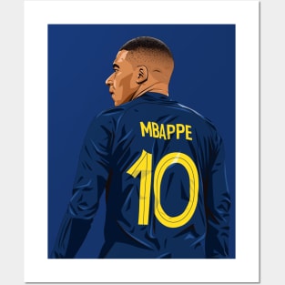 Kylian Mbappé Posters and Art